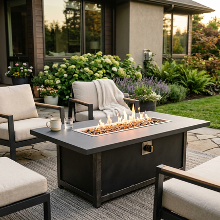 Fire table lifestyle image