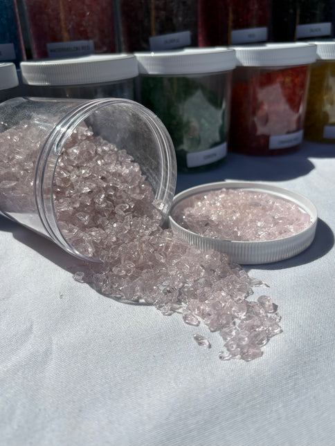 Pink Crushed Glass/1 lb