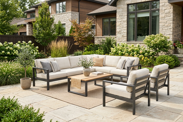 Patio furniture lifestyle image